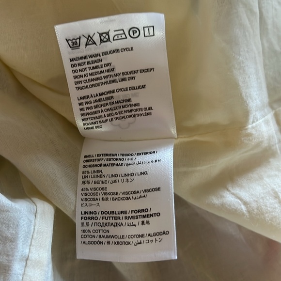 Farm Rio Sleeveless Ruffle Hem Tropical Linen Maxi Dress - Picture 14 of 15